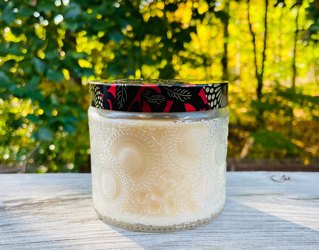 Hand Poured Beeswax Candle, Two-Wick Scented Candle (10 oz)