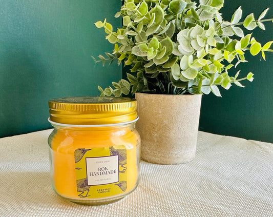 Mason Jar Candles- Unscented