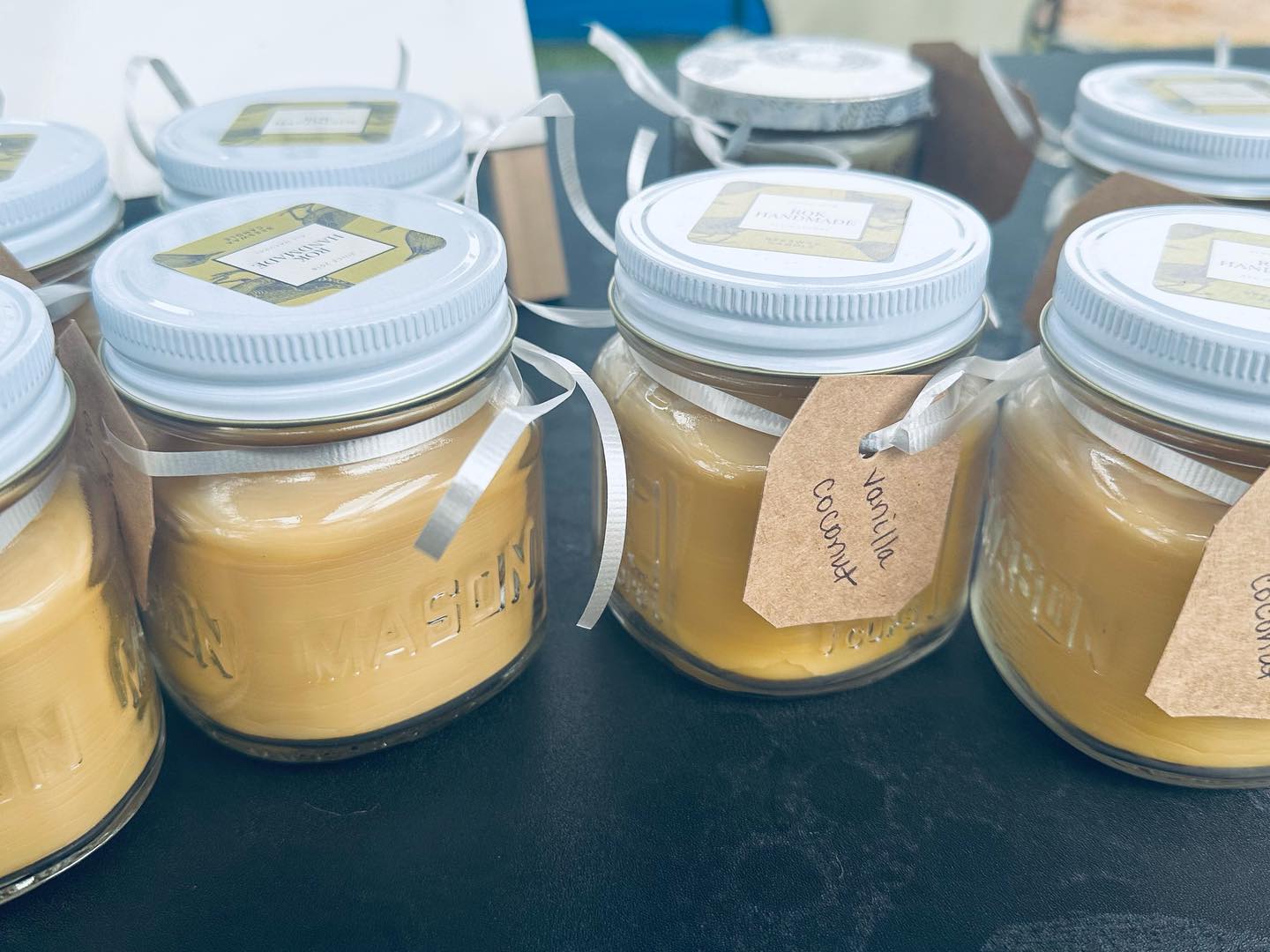 Mason Jar Candles- Unscented